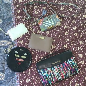 Various coin purses/ID holder